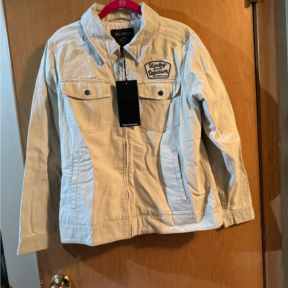 Harley Davidson Women Mechanic Canvas Jacket XL